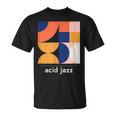 Acid Jazz ヴィンテージジャズミュージックバンド ミニマルtシャツ Tシャツ