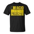 Acid Tb303 ベースペダル アナログシンセサイザー Dj Nerd Tシャツ