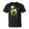 Aguacate Dabbing Gafas Deol Guacamole Dancing Niños Niñas Niños Camiseta unisex