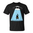 Alien Cat Abduction Ufo Cat Alien Abduction Tシャツ