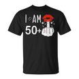 I Am 50 Plus 1 中指 51歳の誕生日 面白い Tシャツ