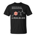 Amean-Oh-Acidという態度の酸を何と呼びますか Tシャツ