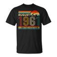 August 1961 Limited Edition Classic 1961Intage Birthday Tシャツ