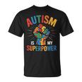 Autism Is Myuperpower 自閉症啓発パズル プライド Tシャツ