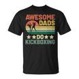 Awesome Dads Do キックボクシング キックボックス キックボクサー Tシャツ