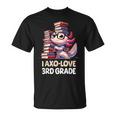 I Axo Love 3Rd Grade Axolotl 新学期読書 Tシャツ