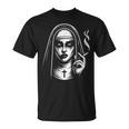 Badmoking Nun オカルトゴス 魔術&ホラー ゴシック Tシャツ