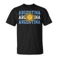 Bandera Patriótica Argentina Inspirada En Elol In Mangas Camiseta unisex