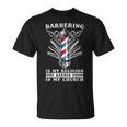 Barber ヘアドレッサー ヘアスタイリスト バーバーショップ バーバー Tシャツ