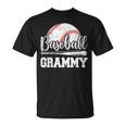 Baseball Grammy Baseball Player Game Day Mother's Day T-Shirt