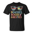 Beaches Booze Besties 夏休み 旅行 ギフト Tシャツ