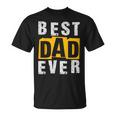 Best Dad Ever ヴィンテージ 父の日 おもしろ お父さん メンズ 夫 Tシャツ