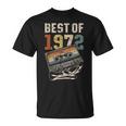Best Of 1972 カセットテープ 53年 音楽 レトロ 誕生日 Tシャツ