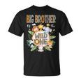 Big Brother Of The Wild One First Birthday Safari Jungle T-Shirt