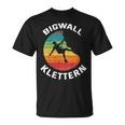 Bigwall Escalada De Rocas Cuello Camiseta unisex