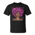Black Woman Mom African American Happy Mother's Day T-Shirt