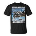 Bombardiro Crocodilo イタリアンブレインロットミーム Tシャツ