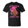 Boots And Bling It's A Cowgirl Thing Western Rodeo Cowgirl T-Shirt