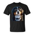 Boyero De Berna Con Gafas Deol Perro Dulce Camiseta unisex