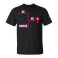Breast Cancer Me Winner ブラケット インスピレーショナル啓発ギフト Tシャツ