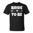 Bride To Be ブライダルシャワーギフトアイデア 花嫁シャツ Tシャツ