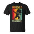 Bro Level 9 Unlocked 9Th Birthdayideo Gamer Boy T-Shirt