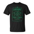 Cannabis High Time Old 420品質インディカ&サティバウィードtシャツ Tシャツ