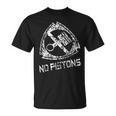 Car Enthusiast No Pistons ロータリーエンジン ウィンケル Tシャツ