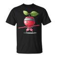 Cherry Ninja かわいいtシャツ Tシャツ