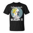 Cockatoo Meme T、面白い叫び声を上げているキバタン Tシャツ