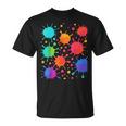 Colorplash アートtシャツ Tシャツ