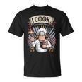I Cook And I Know Things シェフクックヘルパー Tシャツ