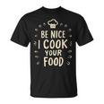 I Cook Your Food 料理 面白い クック シェフ 料理 Tシャツ
