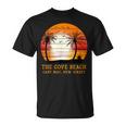 The Cove Beach Cape May New Jersey ビンテージ サンセット レトロ 太陽 Tシャツ
