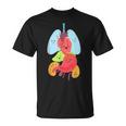 Cute Anatomy Internal Organs Body Tシャツ