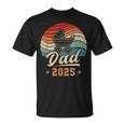 Dad 2025 歳 新しい父親 赤ちゃん発表 父性 Tシャツ