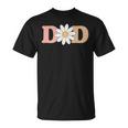 Dad Mom Daisy Wild Flower Bloom One 1St Birthday Wild One T-Shirt