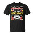 Dad And Mom Mommy Of The Birthday Boy Family Party Decor T-Shirt