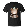 Dada Teddy Bear 1St Birthday Boy Girl Family Matching Party T-Shirt