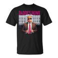 Daddy's Home Pink President Donald Trump House Tシャツ