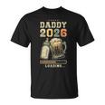 Daddy 2026 Loading Paternità Papà In Attesa Maglietta