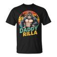 Daddy Rilla Gorilla Dad 父の日ギフト お父さんへのギフト Tシャツ