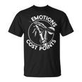 Dart Player Emotions Cost Points Epic スケルトン ハンドダーツ Tシャツ