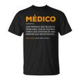Definición Médica Y Profesional Dealud Camiseta unisex