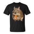 Degu Eating Alice Of Pizza Tシャツ