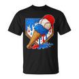 Distressed Baseball Boys Ice Cream Drip Baseball Boys Youth T-Shirt