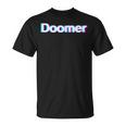 Doomer シャツ グリッチ レトロ Tシャツ