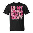 In My Double Digits Era 10Th Birthday Version Coquette Bow T-Shirt
