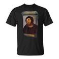 Ecce Homo Cecilia ユーモア クール アンダージャケット グラフィック Jesus Tシャツ