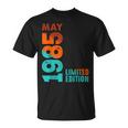 Edición Limitada 1985 Mayo 1985 Camiseta unisex